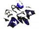 2000-2001 Glossy Black Blue Flame White Kawasaki ZX9R Motorcycle Fairings Canada