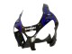 2000-2001 Glossy Black Blue Flame White Kawasaki ZX9R Motorcycle Fairings Canada