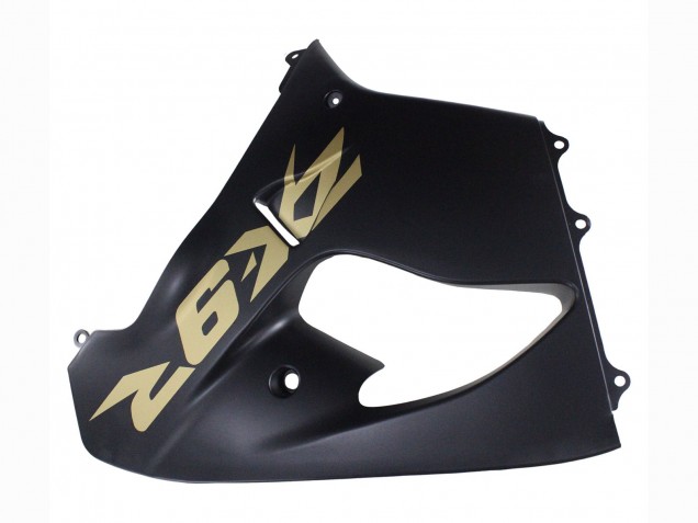 2000-2001 Matte Black Gold Kawasaki ZX9R Motorcycle Fairings Canada