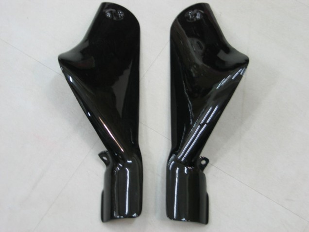 2000-2001 Glossy Black White West Kawasaki ZX9R Motorcycle Fairings Canada