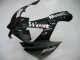 2000-2001 Glossy Black White West Kawasaki ZX9R Motorcycle Fairings Canada