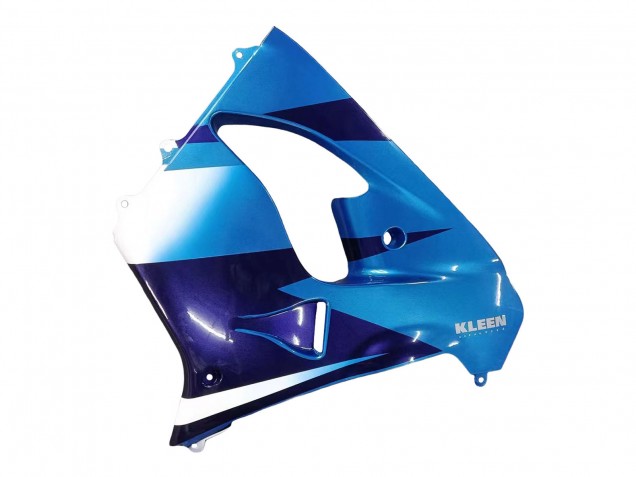 2000-2001 Blue Black Kawasaki ZX9R Motorcycle Fairings Canada