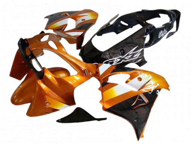 2000-2001 Orange Black Kawasaki ZX9R Motorcycle Fairings Canada