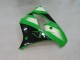 2000-2001 Green Silver Black Kawasaki ZX9R Motorcycle Fairings Canada