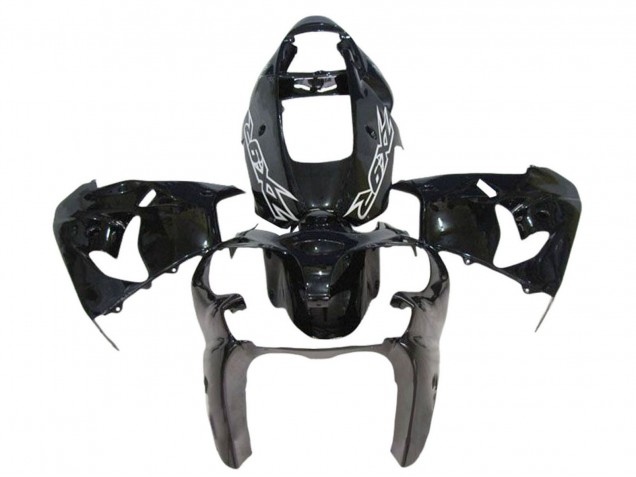 2000-2001 Glossy Black Kawasaki ZX9R Motorcycle Fairings Canada