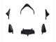 2000-2001 Green Black Playboy DENSO Kawasaki ZX9R Motorcycle Fairings Canada
