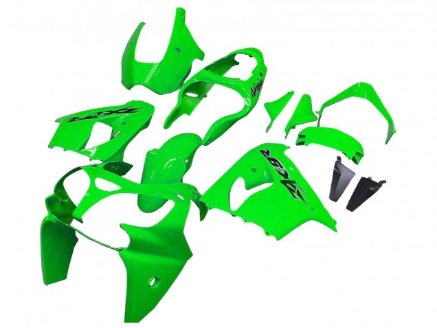 2000-2001 Green Kawasaki ZX9R Motorcycle Fairings Canada