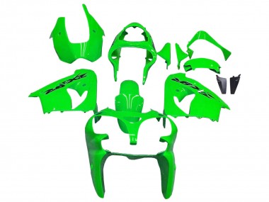 2000-2001 Green Kawasaki ZX9R Motorcycle Fairings Canada