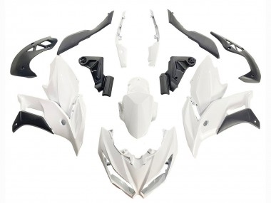 2015-2021 White Matte Black Kawasaki Versys 650 Motorcycle Fairings Canada