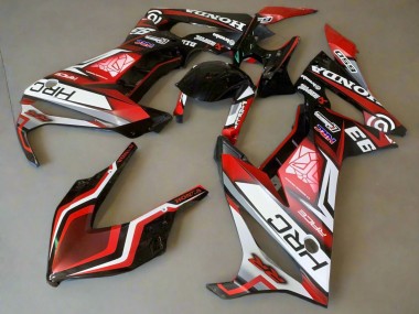 2019-2020 White Red Glossy Black HRC Honda CBR650R Motorcycle Fairings Canada