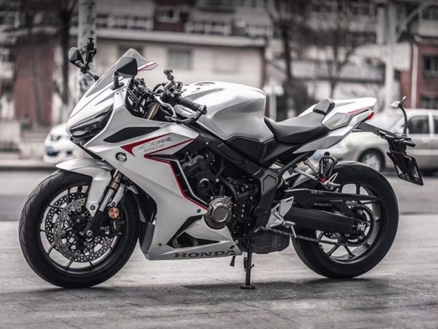 2019-2020 White Red Black Honda CBR650R Motorcycle Fairings Canada