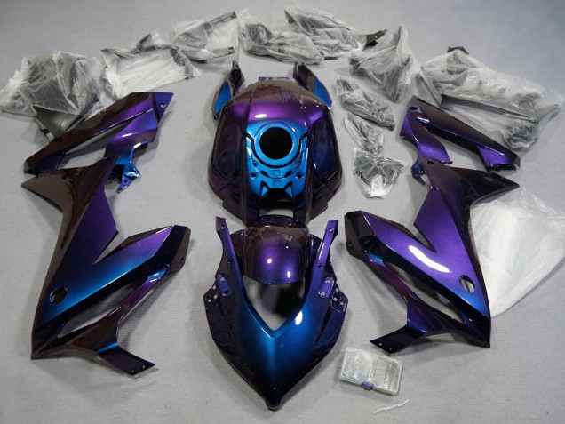 2021-2023 Chameleon Blue Purple Honda CBR650R Motorcycle Fairings Canada