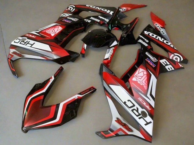 2021-2023 White Red Glossy Black HRC Honda CBR650R Motorcycle Fairings Canada