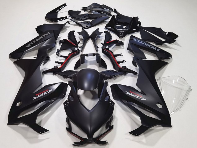 2021-2023 Matte Black Honda CBR650R Motorcycle Fairing Kits Canada