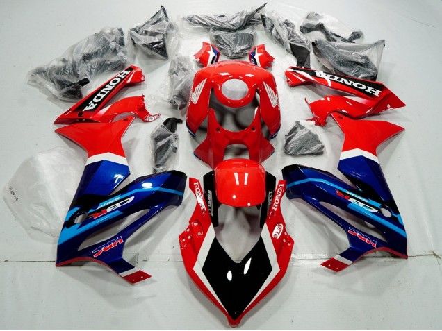 2021-2023 Red Blue HRC Honda CBR650R Motorcycle Fairings Canada