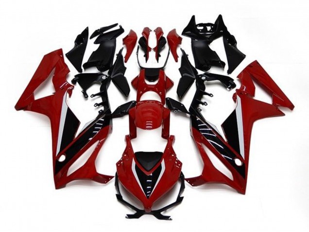 2021-2023 Maroon Red Glossy Black Honda CBR650R Motorcycle Fairings Canada