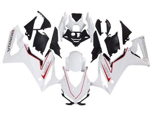 2021-2023 White Red Black Honda CBR650R Motorcycle Fairings Canada