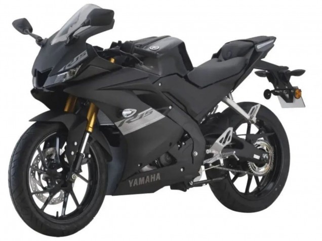 2018-2024 Matte Black Silver Yamaha YZF R15 Motorcycle Fairings Canada