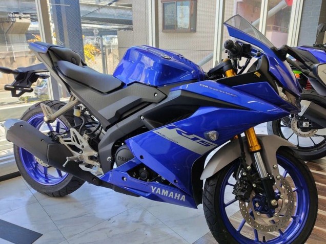 2018-2024 Blue Grey Yamaha YZF R15 Motorcycle Fairings Canada