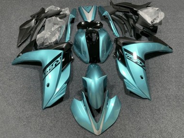 2015-2018 Light Blue Black Yamaha YZF R3/R25 Motorcycle Fairings Canada