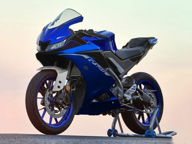 2019-2024 Blue Yamaha YZF R125 Motorcycle Fairings Canada