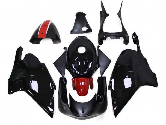 1999-2004 Glossy Black Red Aprilia RS250 Motorcycle Fairings Canada