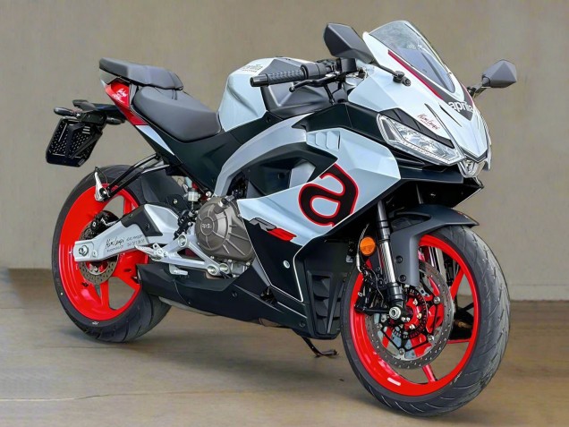 2024-2025 White Black Red Aprilia RS457 Motorcycle Fairings Canada