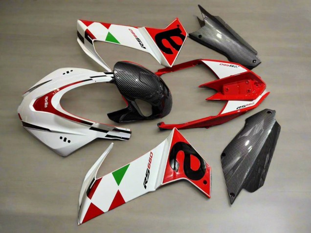 2020-2024 White Red Black Carbon Fiber Green Aprilia RS660 Motorcycle Fairings Canada