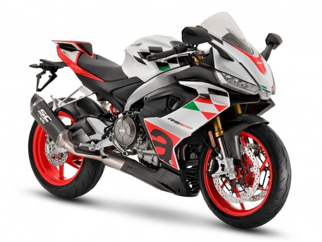 2020-2024 White Red Black Carbon Fiber Green Aprilia RS660 Motorcycle Fairings Canada