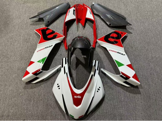 2020-2024 White Red Black Carbon Fiber Green Aprilia RS660 Motorcycle Fairings Canada