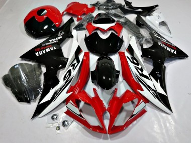 2008-2016 White Red Glossy Black Motul Michelin Yamaha YZF 600 R6 Motorcycle Fairings Canada