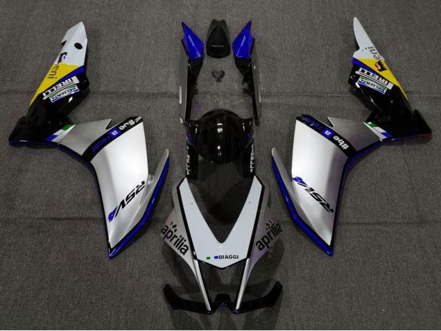 2009-2015 Silver Black Blue Yellow Aprilia RSV4 1000 Motorcycle Fairings Canada