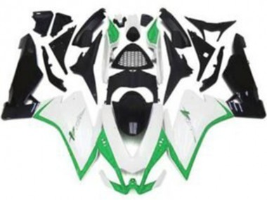 2009-2015 White Green Black Aprilia RSV4 1000 Motorcycle Fairings Canada