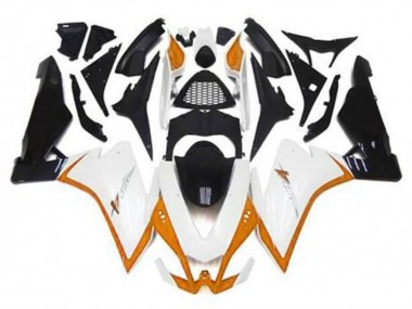 2009-2015 White Orange Black Aprilia RSV4 1000 Motorcycle Fairings Canada