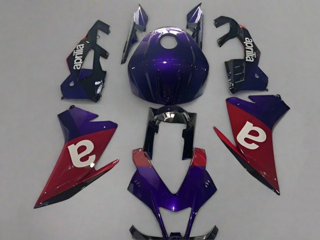 2009-2015 Purple Red Aprilia RSV4 1000 Motorcycle Fairings Canada