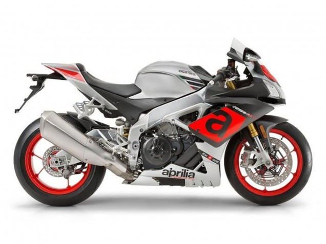 2009-2015 Silver Red Black Aprilia RSV4 1000 Motorcycle Fairings Canada
