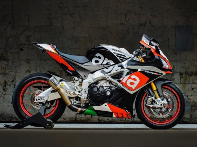 2009-2015 Matte Black Silver Red Green Aprilia RSV4 1000 Motorcycle Fairings Canada