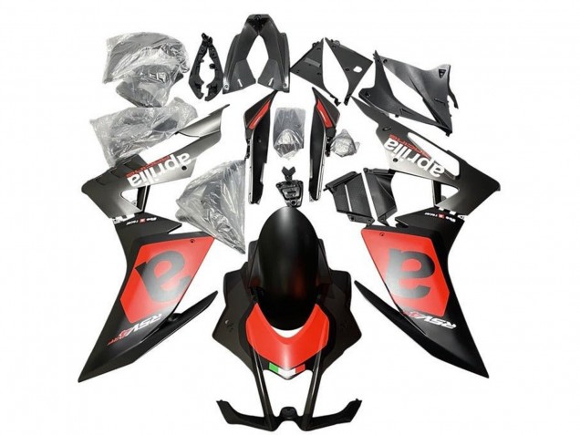 2009-2015 Matte Black Red White Aprilia RSV4 1000 Motorcycle Fairings Canada
