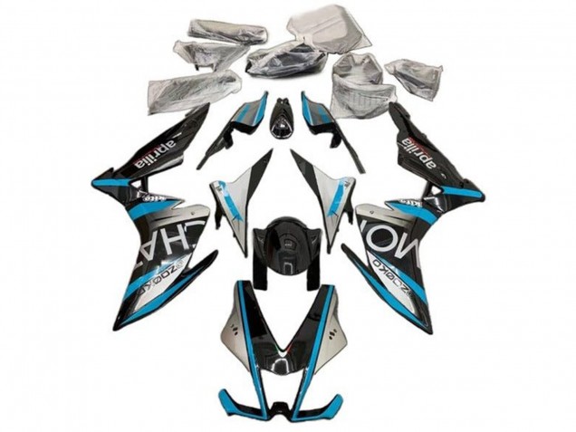 2009-2015 Silver Black Blue Aprilia RSV4 1000 Motorcycle Fairings Canada