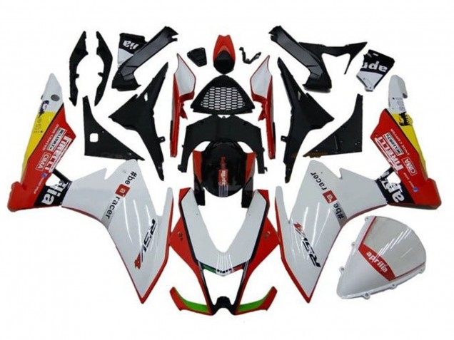 2009-2015 White Red Black Yellow Aprilia RSV4 1000 Motorcycle Fairings Canada