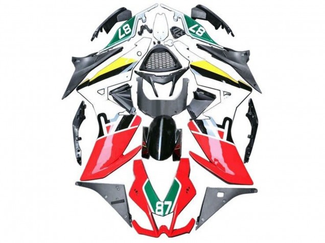 2009-2015 Red White Black Green Yellow 87 Aprilia RSV4 1000 Motorcycle Fairings Canada