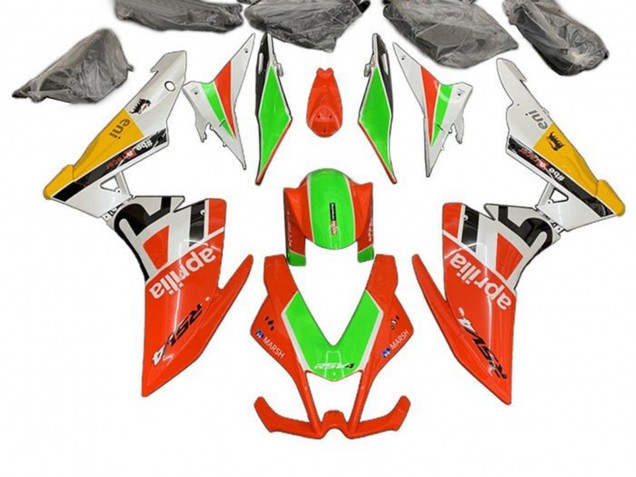 2009-2015 Red Green White Yellow Aprilia RSV4 1000 Motorcycle Fairings Canada