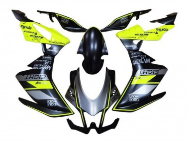 2016-2020 Matte Black Grey Yellow Aprilia RSV4 1000 Motorcycle Fairings Canada