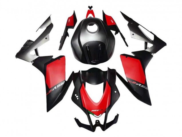 2016-2020 Matte Black Red Grey Aprilia RSV4 1000 Motorcycle Fairings Canada