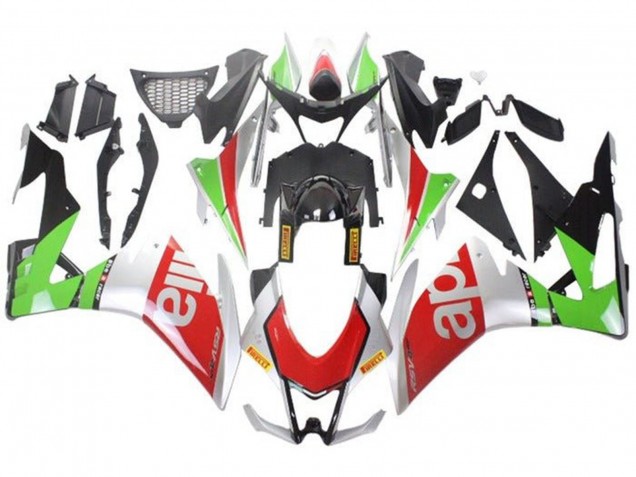 2016-2020 Silver Red Black Green Aprilia RSV4 1000 Motorcycle Fairings Canada