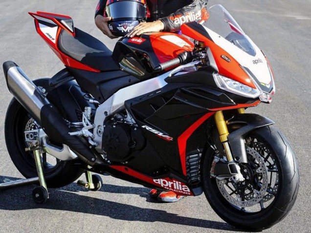 2021-2024 Black Red White Aprilia RSV4 1100 Motorcycle Fairings Canada