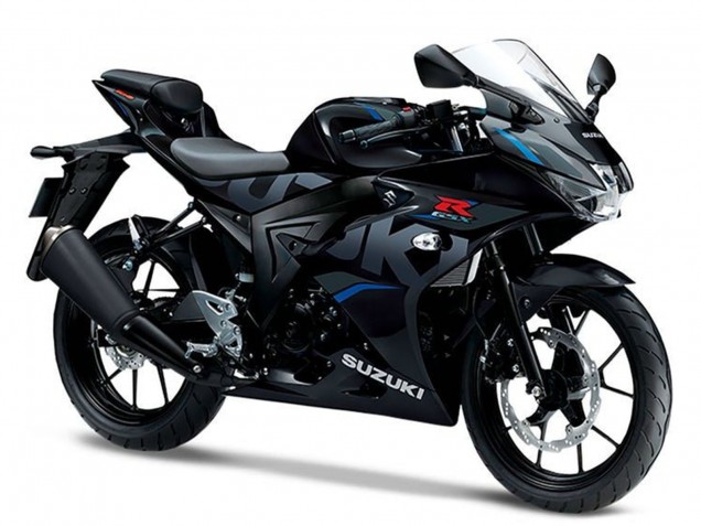 2017-2025 Black Blue Suzuki GSXR125 Motorcycle Fairings Canada