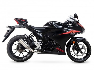 2017-2025 Black Red Stripe Suzuki GSXR125 Motorcycle Fairings Canada