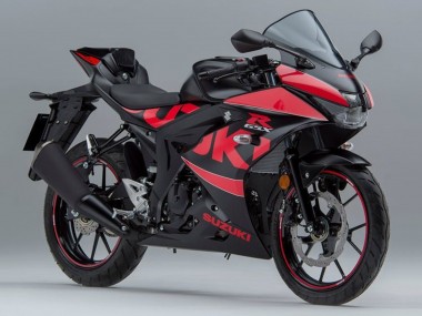 2017-2025 Black Red Suzuki GSXR125 Motorcycle Fairings Canada
