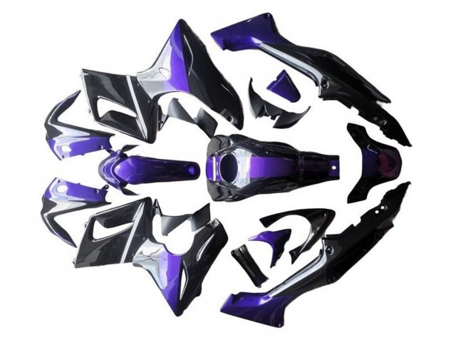 2002-2006 Silver Purple Glossy Black Honda CBR125R Motorcycle Fairings Canada